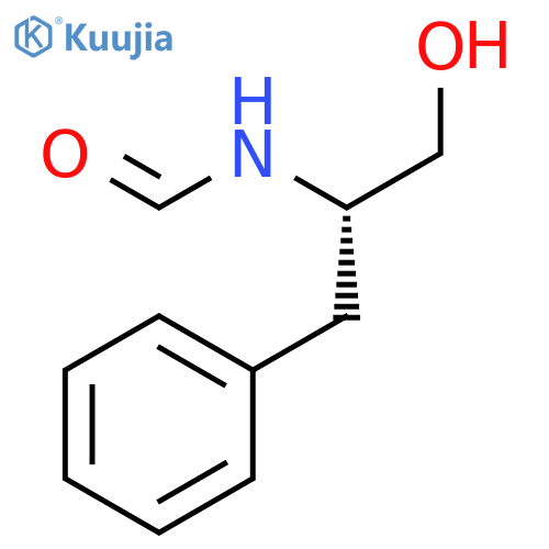 FORMAMIDE, N-[(1S)-1-(HYDROXYMETHYL)-2-PHENYLETHYL]- structure
