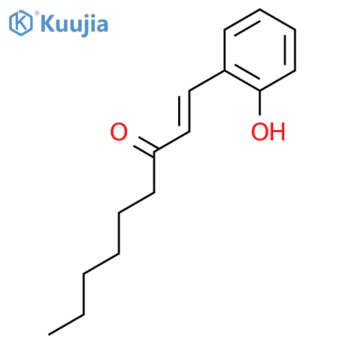 1-(2-hydroxyphenyl)non-1-en-3-one structure