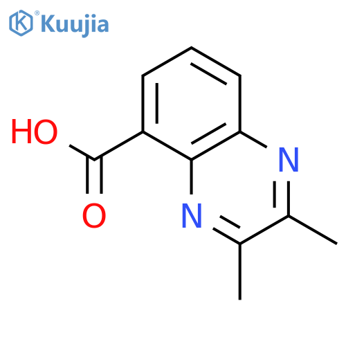 2,3-dimethylquinoxaline-5-carboxylic Acid structure