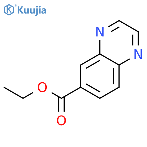 Ethyl Quinoxaline-6-carboxylate structure