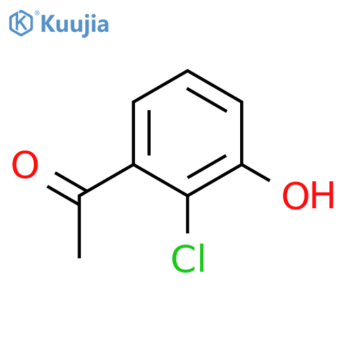 ETHANONE, 1-(2-CHLORO-3-HYDROXYPHENYL)- structure