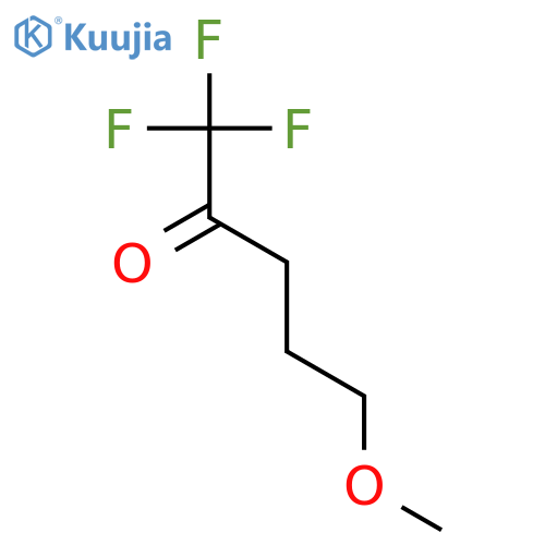 1,1,1-trifluoro-5-methoxypentan-2-one structure