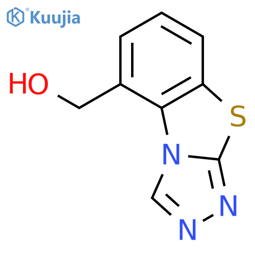 1,2,4-Triazolo3,4-bbenzothiazole-5-methanol structure