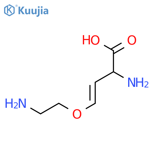 3-Butenoic acid, 2-amino-4-(2-aminoethoxy)-, (E)- structure