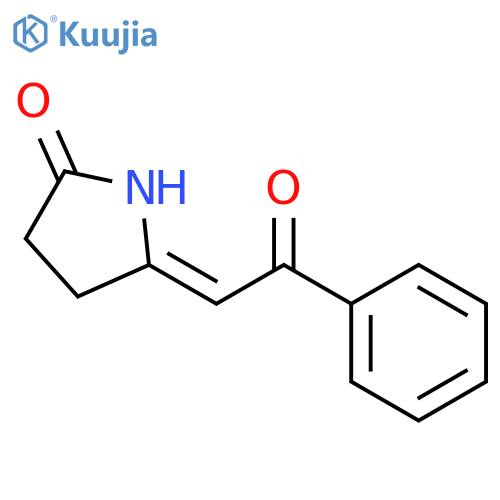 2-Pyrrolidinone, 5-(2-oxo-2-phenylethylidene)- structure