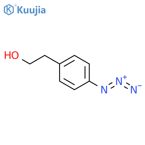 Benzeneethanol, 4-azido- structure