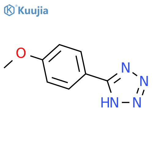 5-(4-Methoxyphenyl)-2H-tetrazole structure