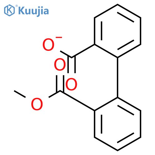 2-2-(Methoxycarbonyl)phenylbenzoic Acid structure