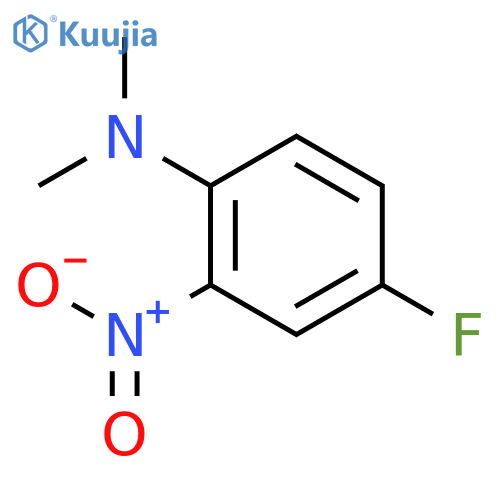 N,N-Dimethyl 4-fluoro-2-nitroaniline structure