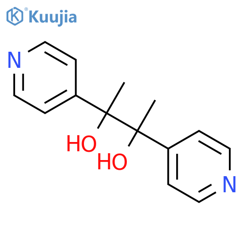 2,3-di(4-pyridyl)-2,3-butanediol structure
