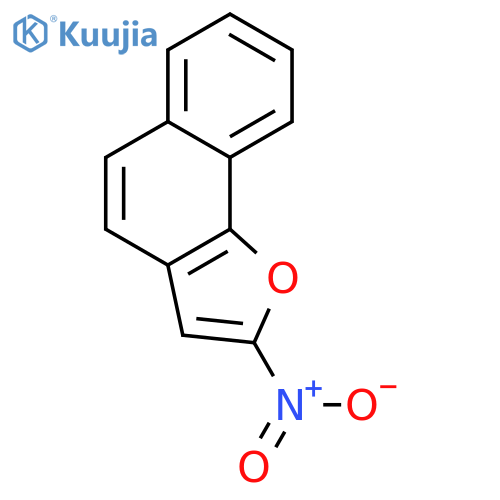 Naphtho[1,2-b]furan,2-nitro- structure