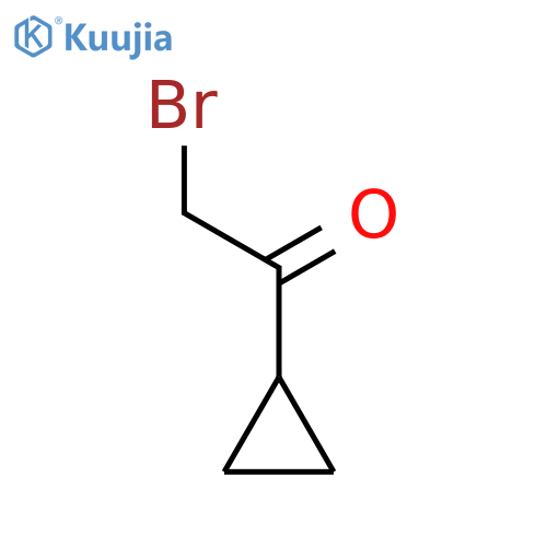 2-bromo-1-cyclopropyl-ethanone structure