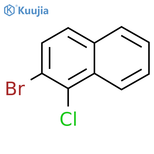 2-Bromo-1-chloronaphthalene structure