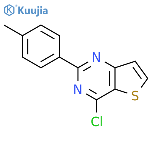 4-Chloro-2-(4-methylphenyl)thieno[3,2-d]pyrimidine structure