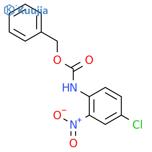 benzyl N-(4-chloro-2-nitrophenyl)carbamate structure
