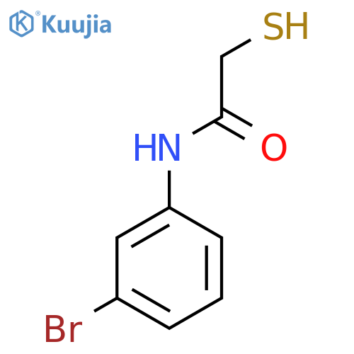 N-(3-Bromophenyl)-2-sulfanylacetamide structure