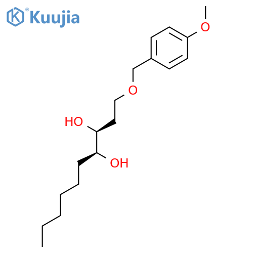 3,4-Decanediol, 1-[(4-methoxyphenyl)methoxy]-, (3S,4S)- structure