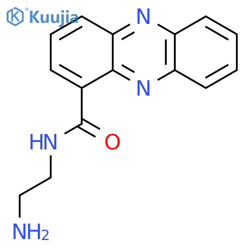 1-PHENAZINECARBOXAMIDE, N-(2-AMINOETHYL)- structure