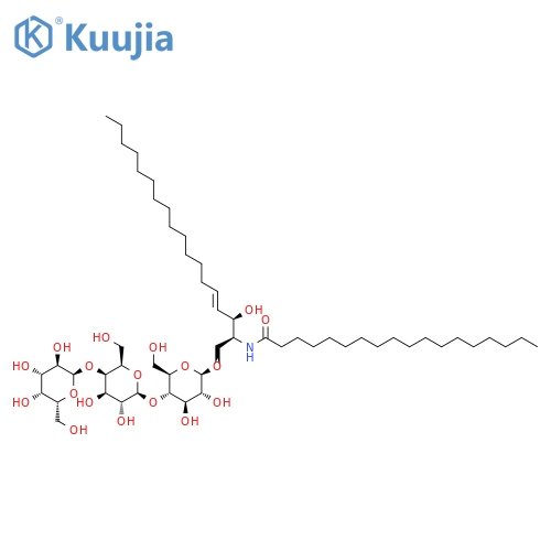 alpha-D-Gal-(1->4)-beta-D-Gal-(1->4)-beta-D-Glc-(1<->1')-Cer(d18:1/18:0) structure