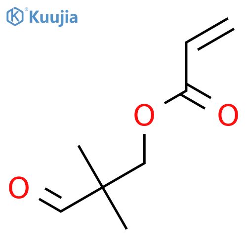 2-Propenoic acid,2,2-dimethyl-3-oxopropyl ester structure