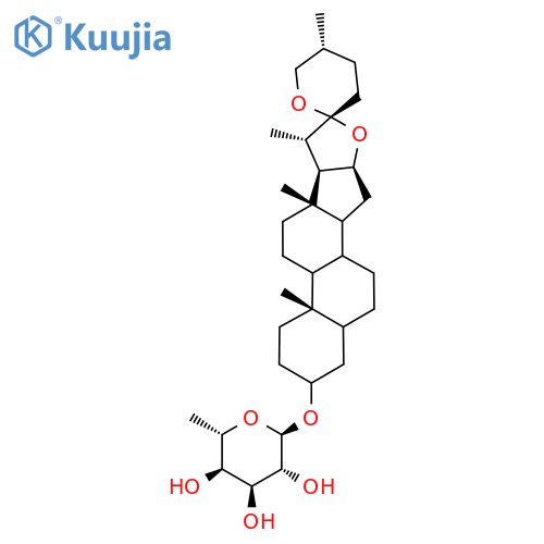 beta-D-Galactopyranoside, (3beta,5alpha,25R)-spirostan-3-yl 6-deoxy- structure