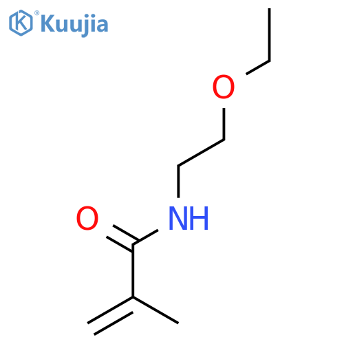 N-(2-Ethoxyethyl)-2-methylprop-2-enamide structure