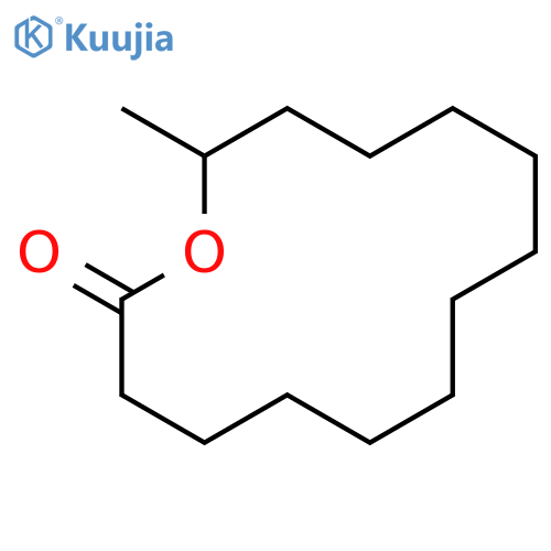 Oxacyclotetradecan-2-one, 14-methyl-, (R)- structure