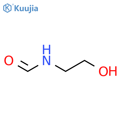 N-(2-Hydroxyethyl)formamide structure