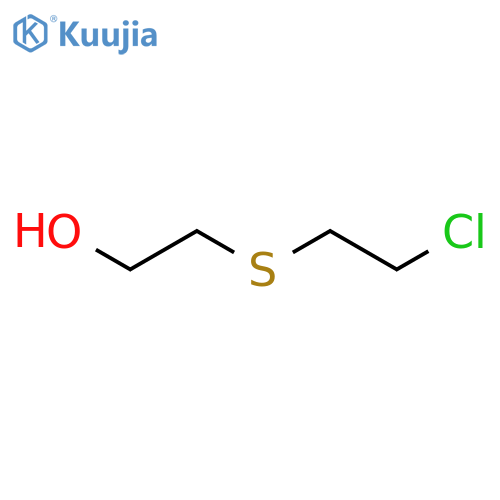 Ethanol,2-[(2-chloroethyl)thio]- structure