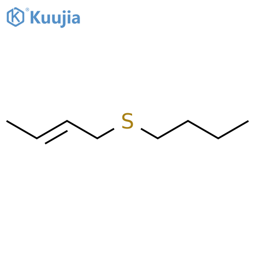 1-(Butylsulfanyl)but-2-ene structure
