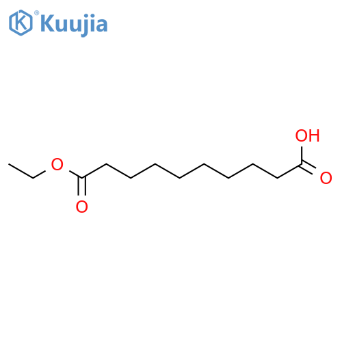 Ethyl hydrogen sebacate structure