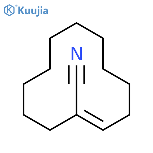(Z)-1-Cyclododecene-1-carbonitrile structure