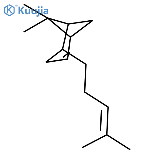 BICYCLO[3.1.1]HEPT-2-ENE, 6,6-DIMETHYL-2-(4-METHYL-3-PENTENYL)- structure