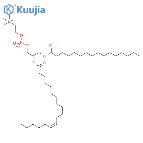 3,5,8-Trioxa-4-phosphahexacosa-17,20-dien-1-aminium,4-hydroxy-N,N,N-trimethyl-9-oxo-7-[[(1-oxohexadecyl)oxy]methyl]-, inner salt,4-oxide, (17Z,20Z)- structure