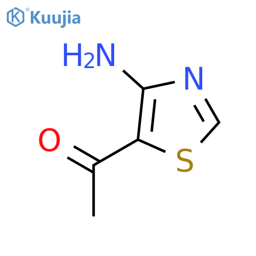 Ethanone, 1-(4-amino-5-thiazolyl)- structure