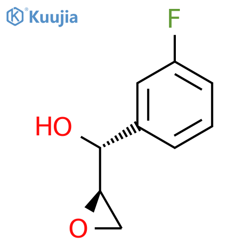 R,R-3-FLUOROPHENYLGLYCIDOL structure