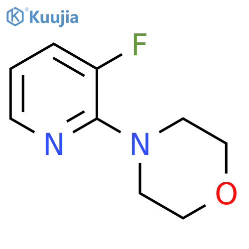 4-(3-fluoropyridin-2-yl)morpholine structure