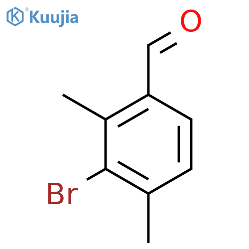 3-Bromo-2,4-dimethyl-benzaldehyde structure