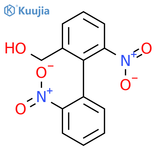 [1,1'-BIPHENYL]-2-METHANOL, 2',6-DINITRO- structure