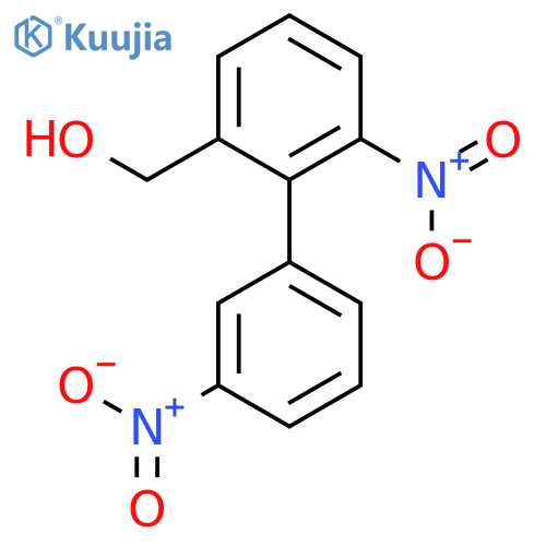 [1,1'-BIPHENYL]-2-METHANOL, 3',6-DINITRO- structure