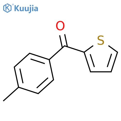(4-methylphenyl)(thiophen-2-yl)methanone structure
