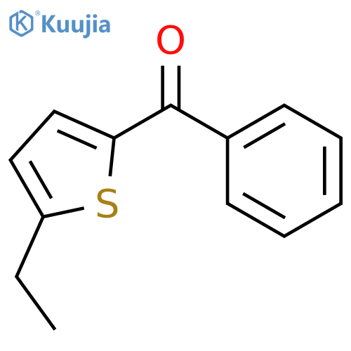 (5-ethylthiophen-2-yl)(phenyl)methanone structure