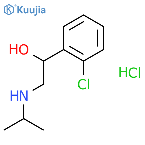 Clorprenaline hydrochloride structure