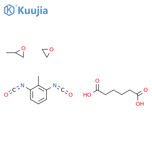 1,3-diisocyanato-2-methyl-benzene; hexanedioic acid; 2-methyloxirane; oxirane structure