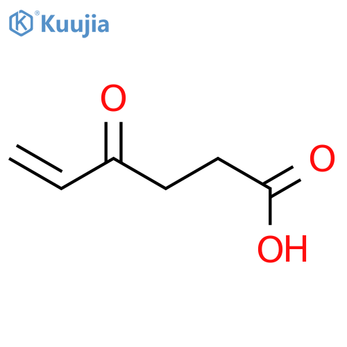 4-Oxo-5-hexenoic Acid structure