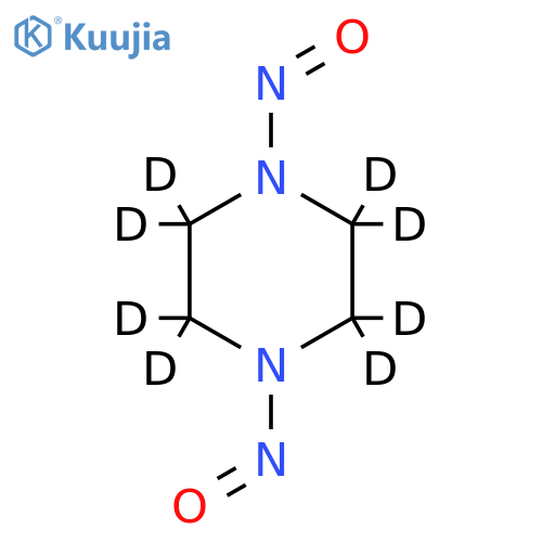 1,4-Dinitrosopiperazine-d8 structure