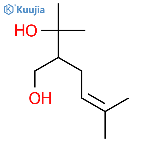 1,3-Butanediol,3-methyl-2-(3-methyl-2-buten-1-yl)- structure