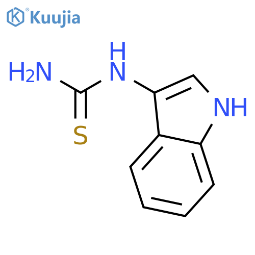 N-1H-indol-3-yl-Thiourea structure
