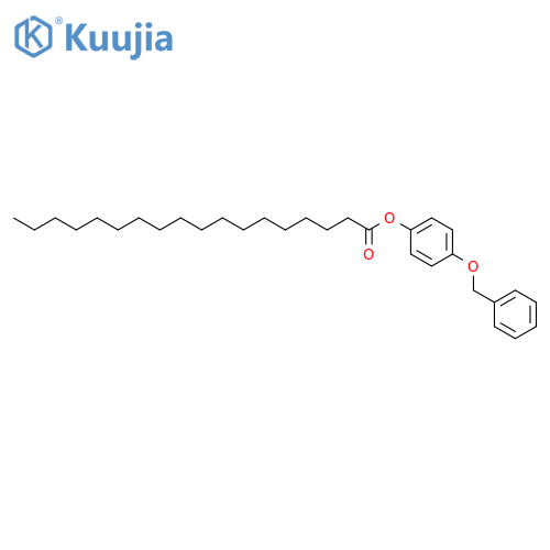 4-(Benzyloxy)phenyl octadecanoate structure