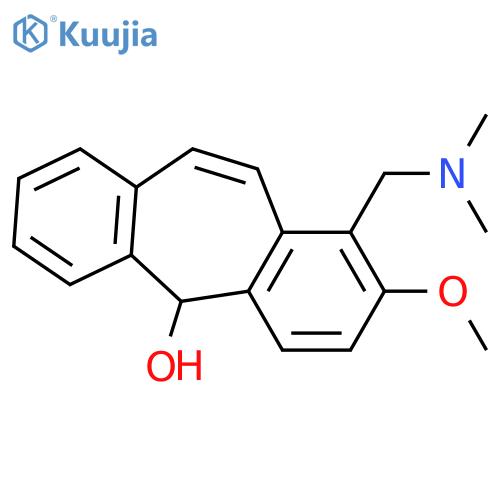 7-[(Dimethylamino)methyl]-6-methoxytricyclo[9.4.0.03,8]pentadeca-1(15),3(8),4,6,9,11,13-heptaen-2-ol structure